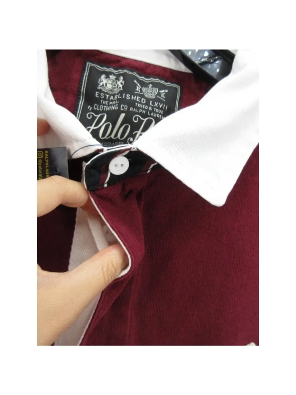 Polo Ralph Lauren Rugby Polo Shirt 2XB Big Skull Crossbones RLFC Classic